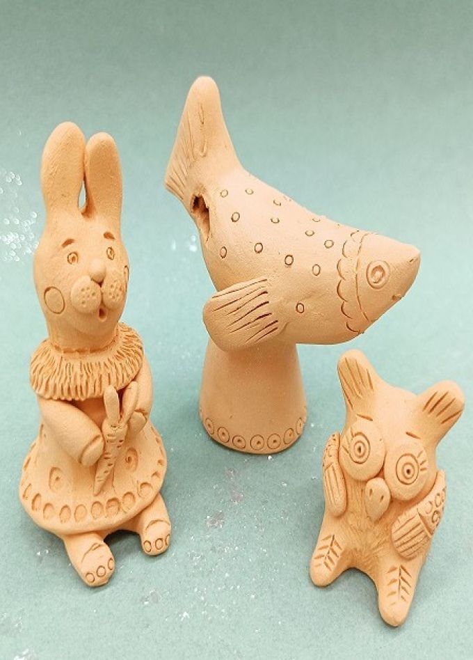 Дивеевская игрушка-свистулька. Мастер-класс