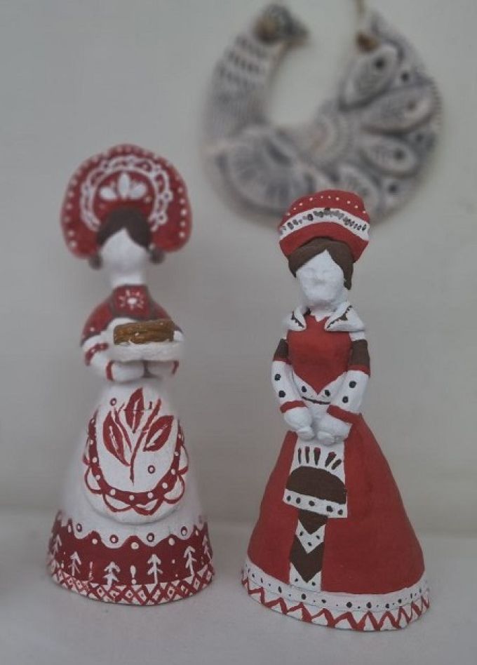 Дымковская игрушка. Мастер-класс