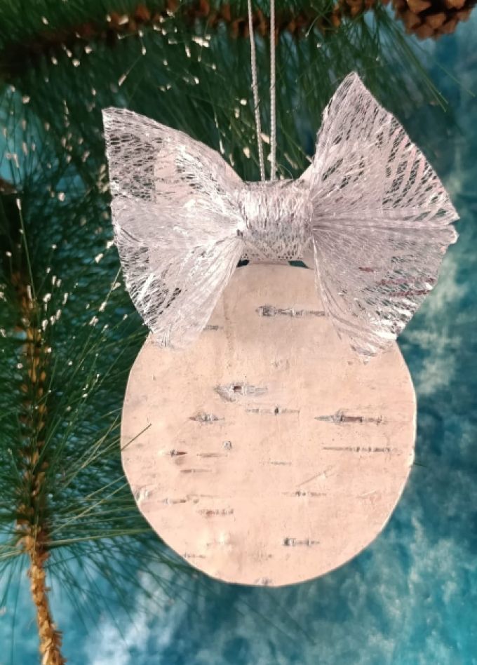 По следам народных мастеров: берестяная ёлочная игрушка. Мастер-класс