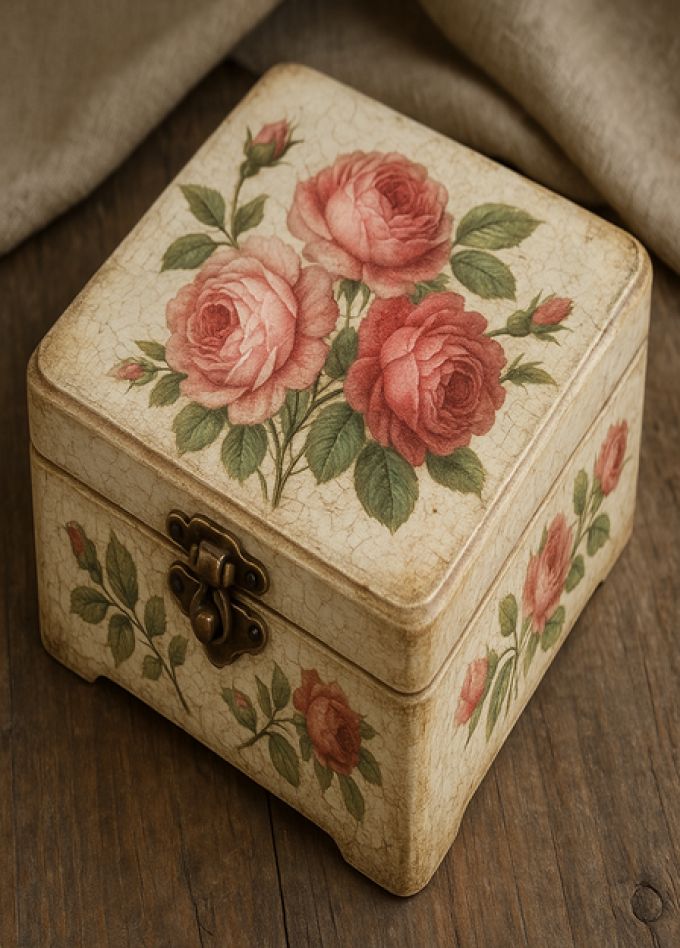 Декупаж: оживляем предметы искусством. Мастер-класс