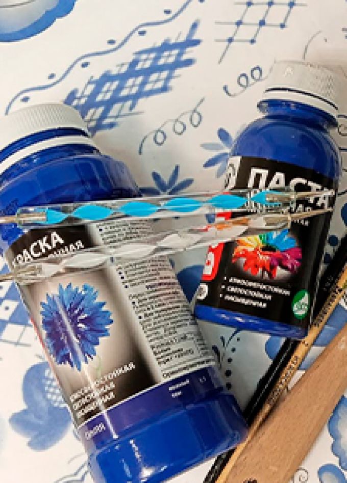 Гжельская роспись. Мастер-класс