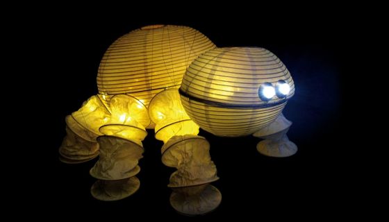 Представление световых кукол