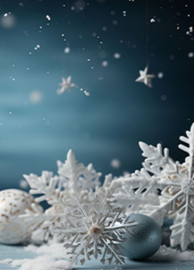 Зимний вечер.