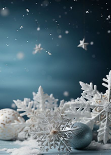 Зимний вечер.