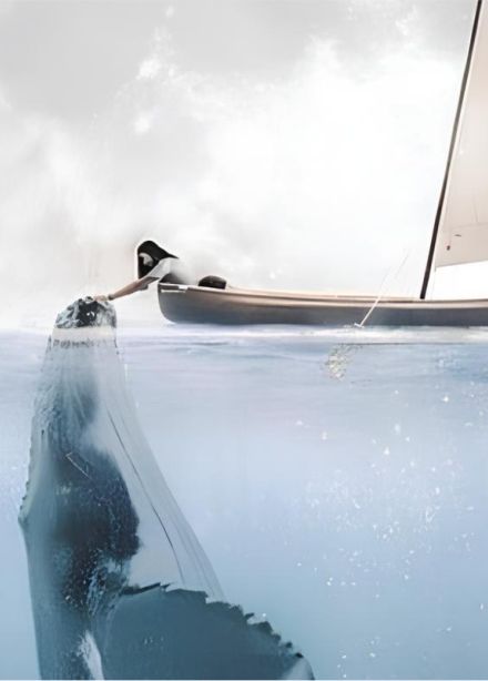 Живопись. Горбатый кит