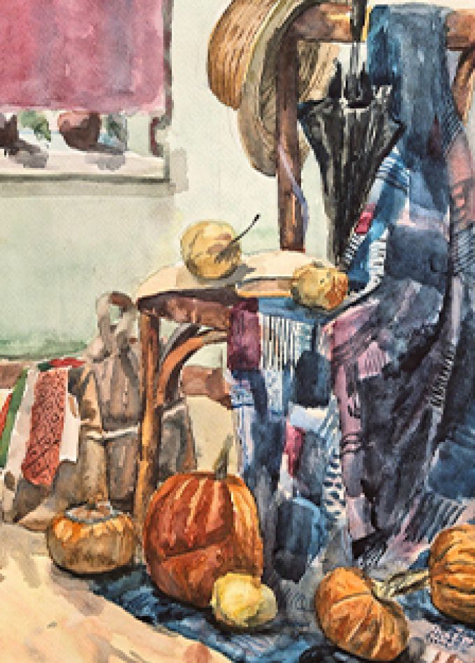 Акварельные мотивы. Выставка