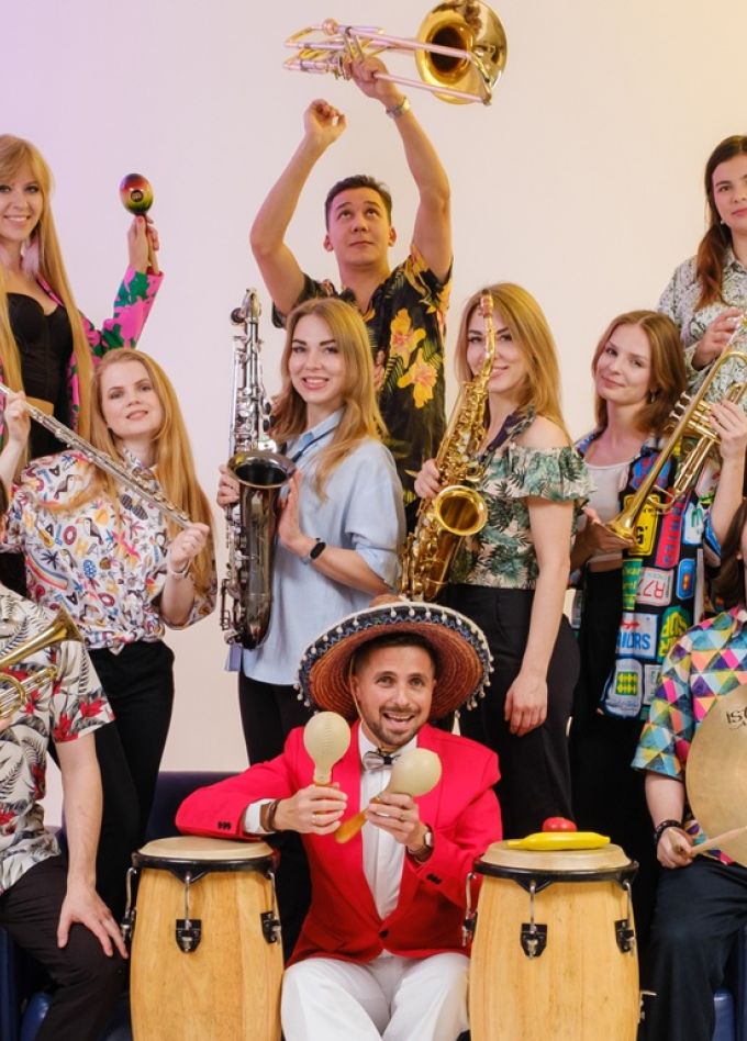 Latin Jazz Big Band Tropical Winds. Весна в стиле ча-ча-ча