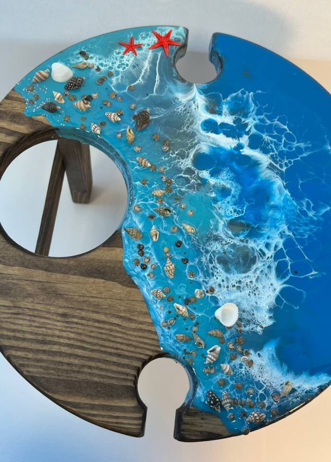 Сервировочный столик. Море