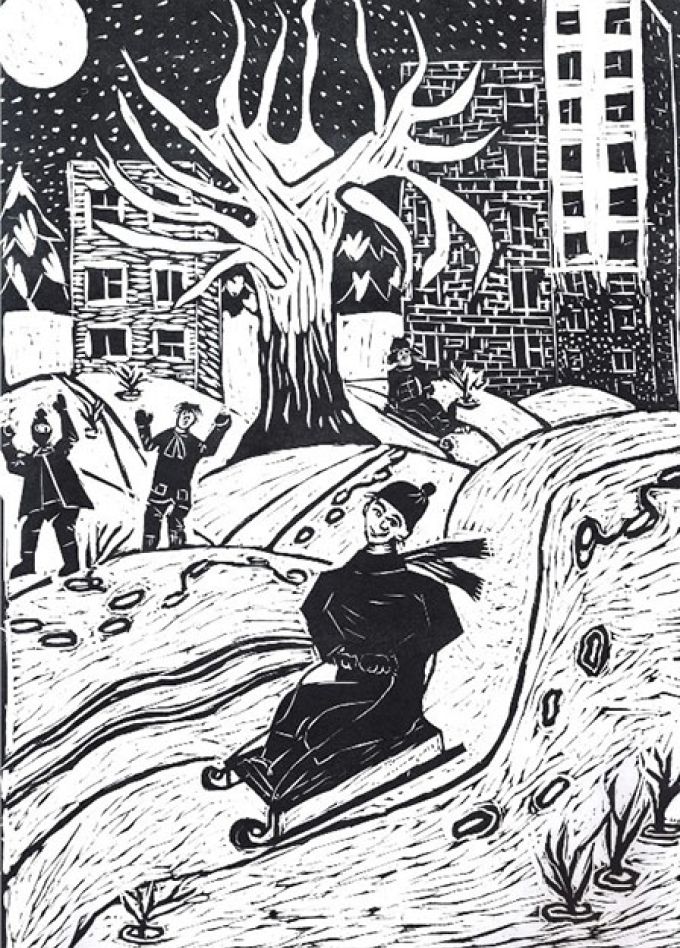 Линогравюра: искусство печатной графики. Мастер-класс