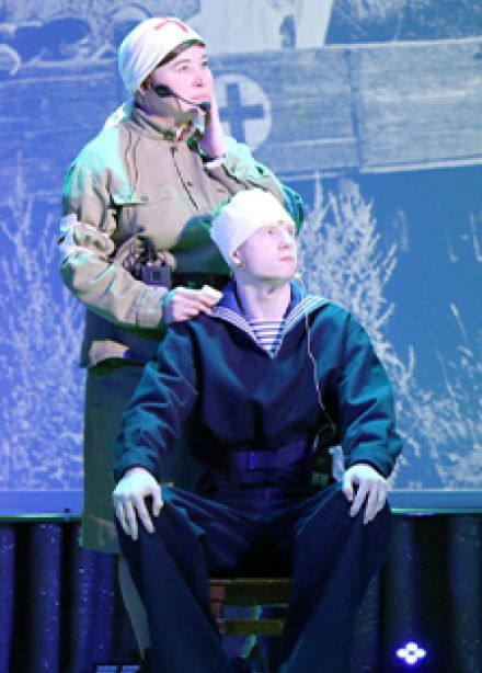 Былых героев голоса. Драматический спектакль