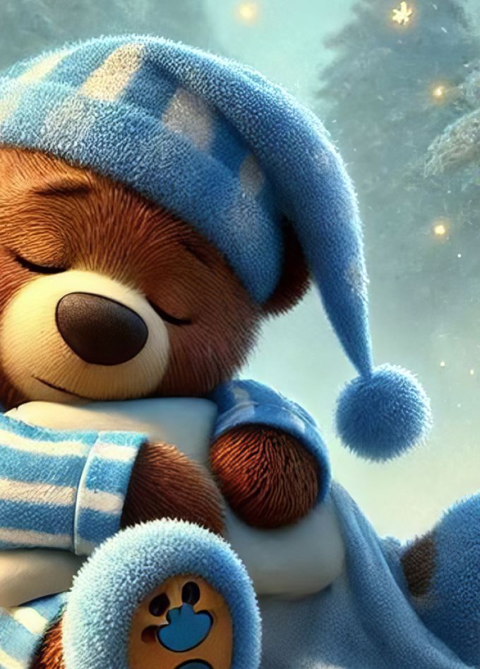 Медвежонок просыпается