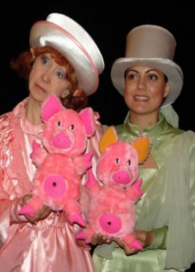 Здравствуй, театр! (Три поросенка) (Кукольный театр)
