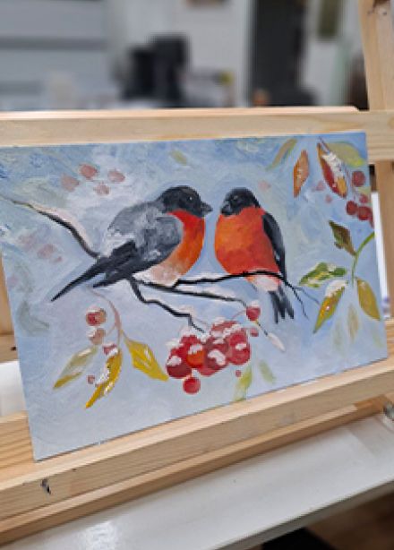 Пейзаж маслом. Мастер-класс