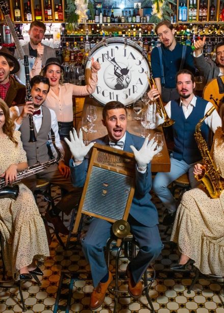 Kickin’ Jass Orchestra. Традиционный джаз Нового Орлеана