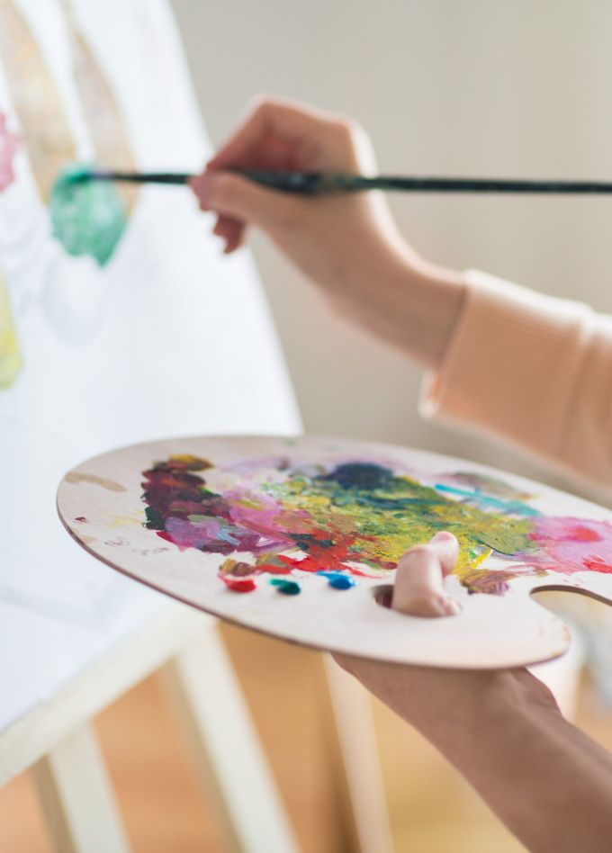 Мастер-класс по живописи «Нежность»