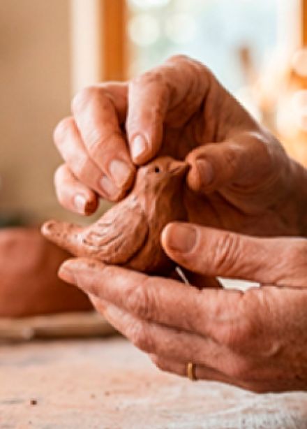 Весенняя птичка: керамический образ. Мастер-класс