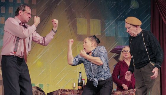 Спектакль «Незамужняя женщина», Берёзовский