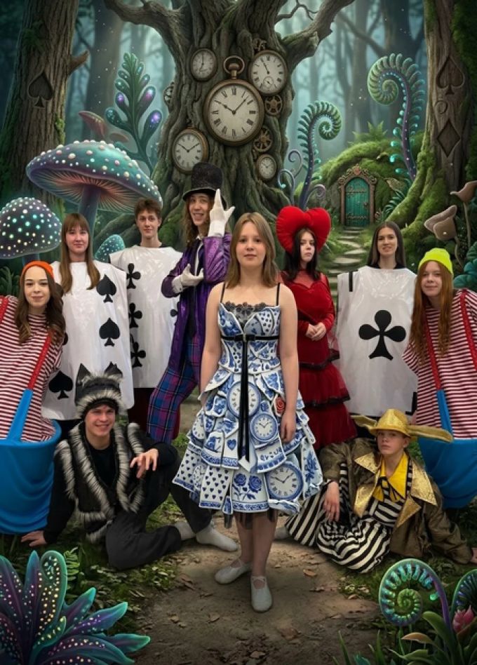 Алиса в стране чудес..