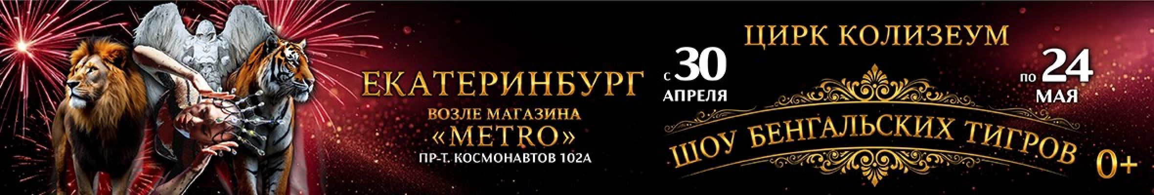 0047 П5 Федорова Цирк колизеум баннер слайдер популярное